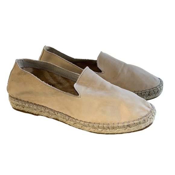 Free People Laurel Canyon Camel Tan Leather Espadrilles - 9 - Picture 3 of 16
